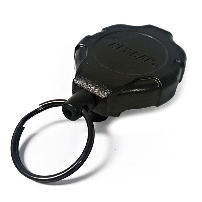 KEY-BAK Ratch-It Retractable Ratcheting Tether with 48" Retractable Cord, 10 oz. Retraction, Belt Clip Attachment - Image 1